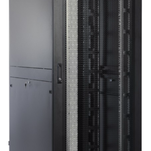 Шкаф серверный напольный ЦМО ШТК-С Проф, 48U, 2215х800х1130 мм (ВхШхГ), дверь: перфорация, боковая панель: сплошная, 2 части, сварной, цвет: черный
