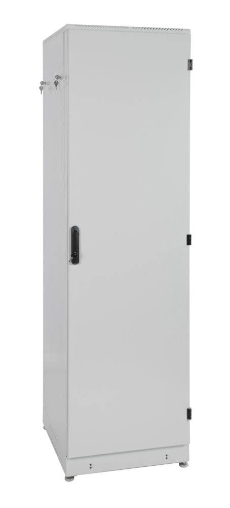 Шкаф телекоммуникационный напольный 42U (800x800) дверь металл (3 места), ШТК-М-42.8.8-3ААА