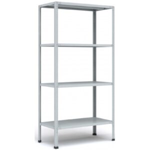 Стеллаж MS 200KD/100x60/4 (Размеры внешние (ВхШхГ) 2000х1000х600 мм, 4 полки, с разборной стойкой) [S24099246402]