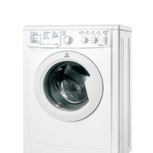 Стиральная машина Indesit IWSC 6105 белый, загрузка фронтальная 6 кг, 1000 об/мин., класс: А