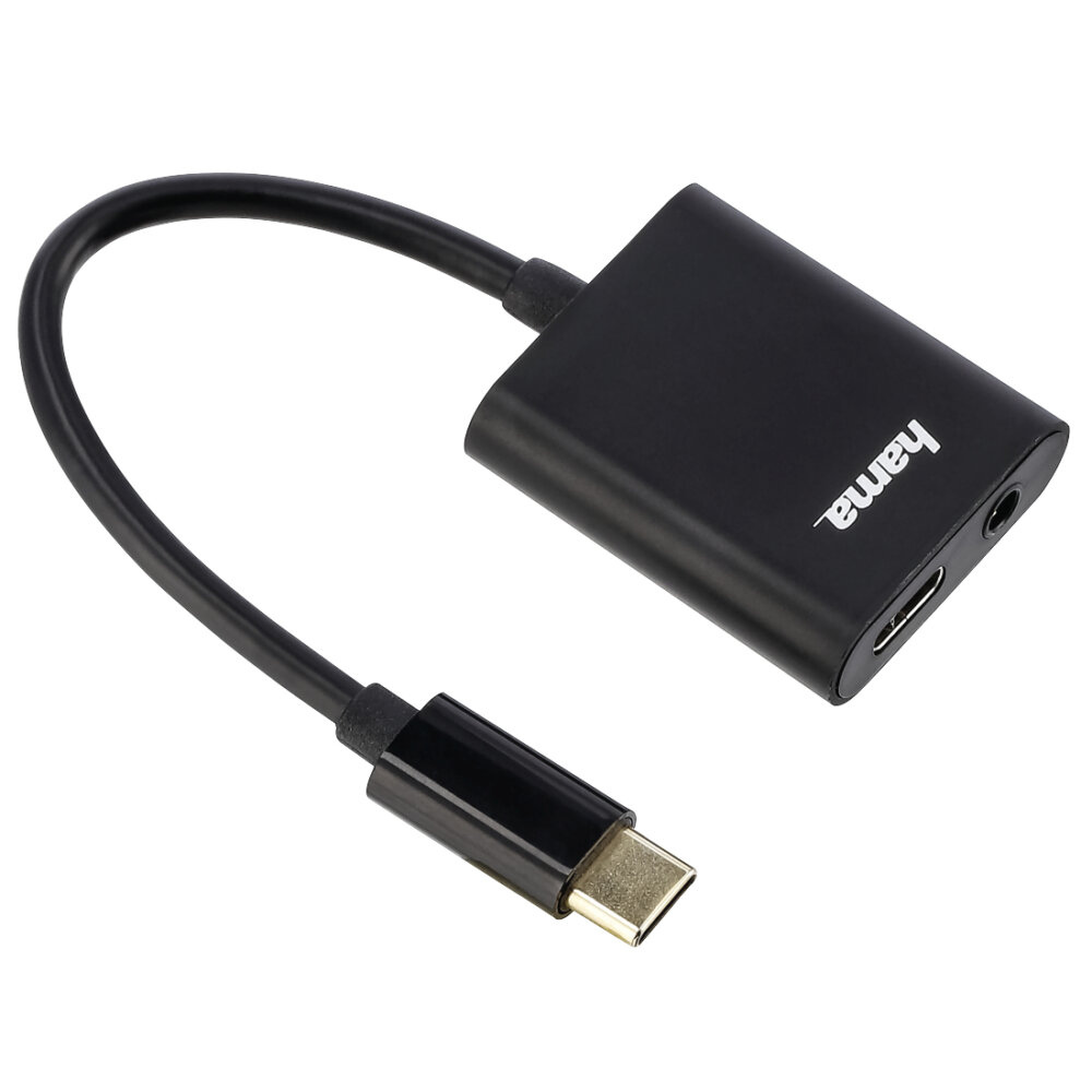 USB-концентратор Hama 00135748, USB Type C, 3.5мм/Type C, USB Type-C