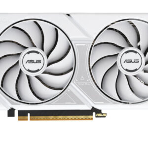 Видеокарта Asus GeForce RTX 5060 DUAL OC White, Nvidia RTX 5060, 8GB GDDR7, 128 bit, PCI-E 5.0, DPx3, HDMIx1, 2535 MHz