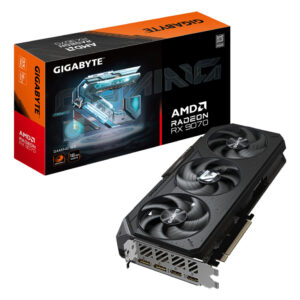 Видеокарта Gigabyte AMD Radeon RX 9070 Gaming, 16 GB GDDR6, 256 bit, 2xDisplayPort, 2xHDMI, GPU 2210 MHz