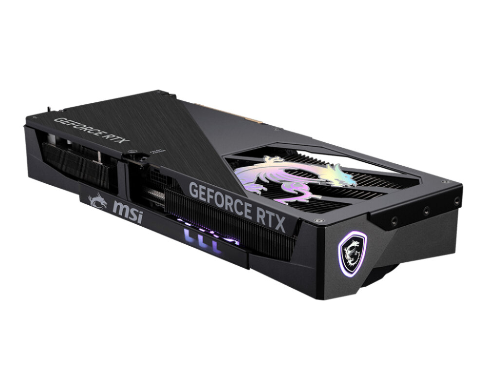 Видеокарта MSI GeForce RTX 5070 Ti Gaming Trio OC, 16 GB GDDR7, 256 bit, 3xDisplayPort, HDMI, GPU 2572 MHz
